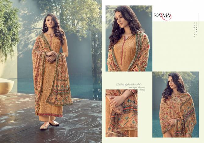 Karma Sabah 3 Latest Embroidery Designer  Heavy Salwar Suit Collection